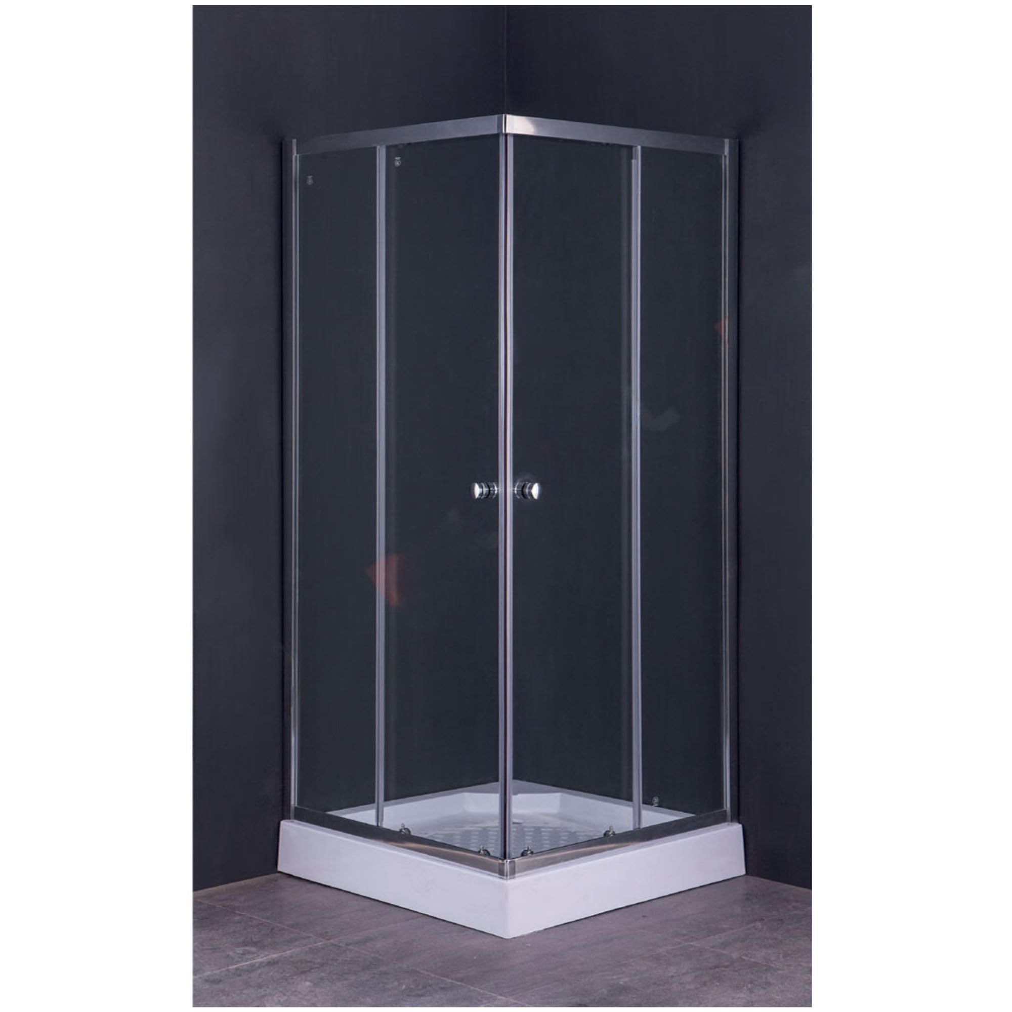 Fluxy Giada box doccia 80x120x185 cm scorrevole 6 mm