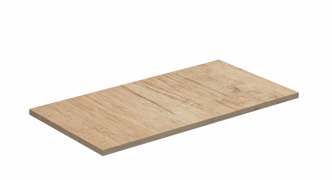 Scarabeo Solid Mensola Inferiore 99 cm in legno