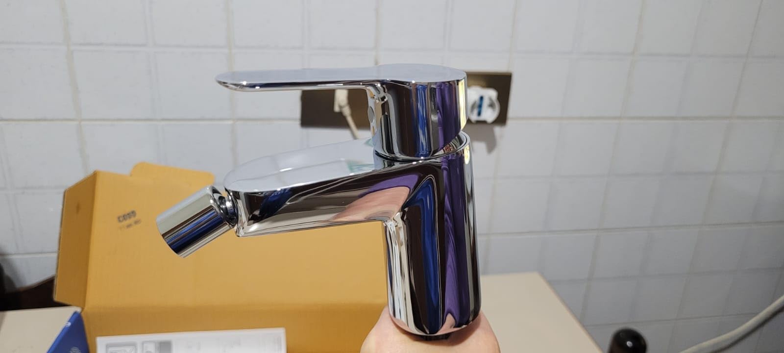 GROHE BauEdge 23331000 miscelatore bidet cromo scarico saltarello