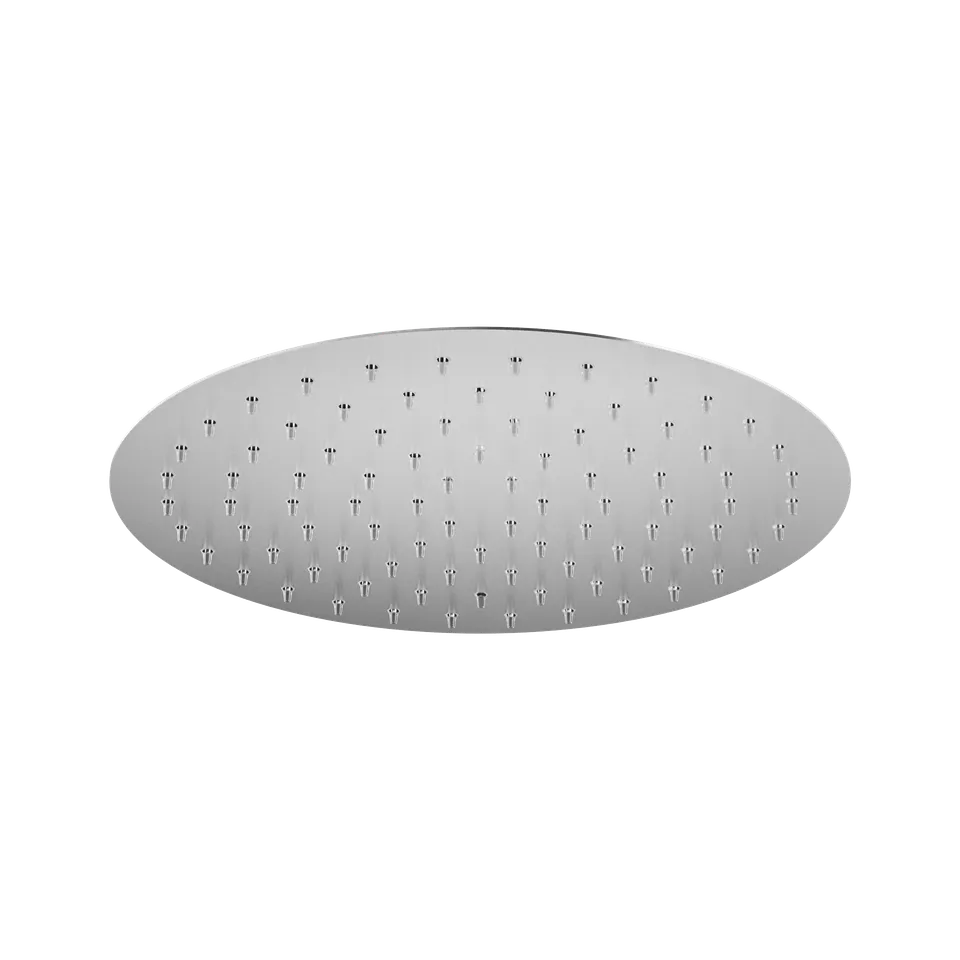 Tubico Loira soffione doccia tondo ultraslim 25 cm inox