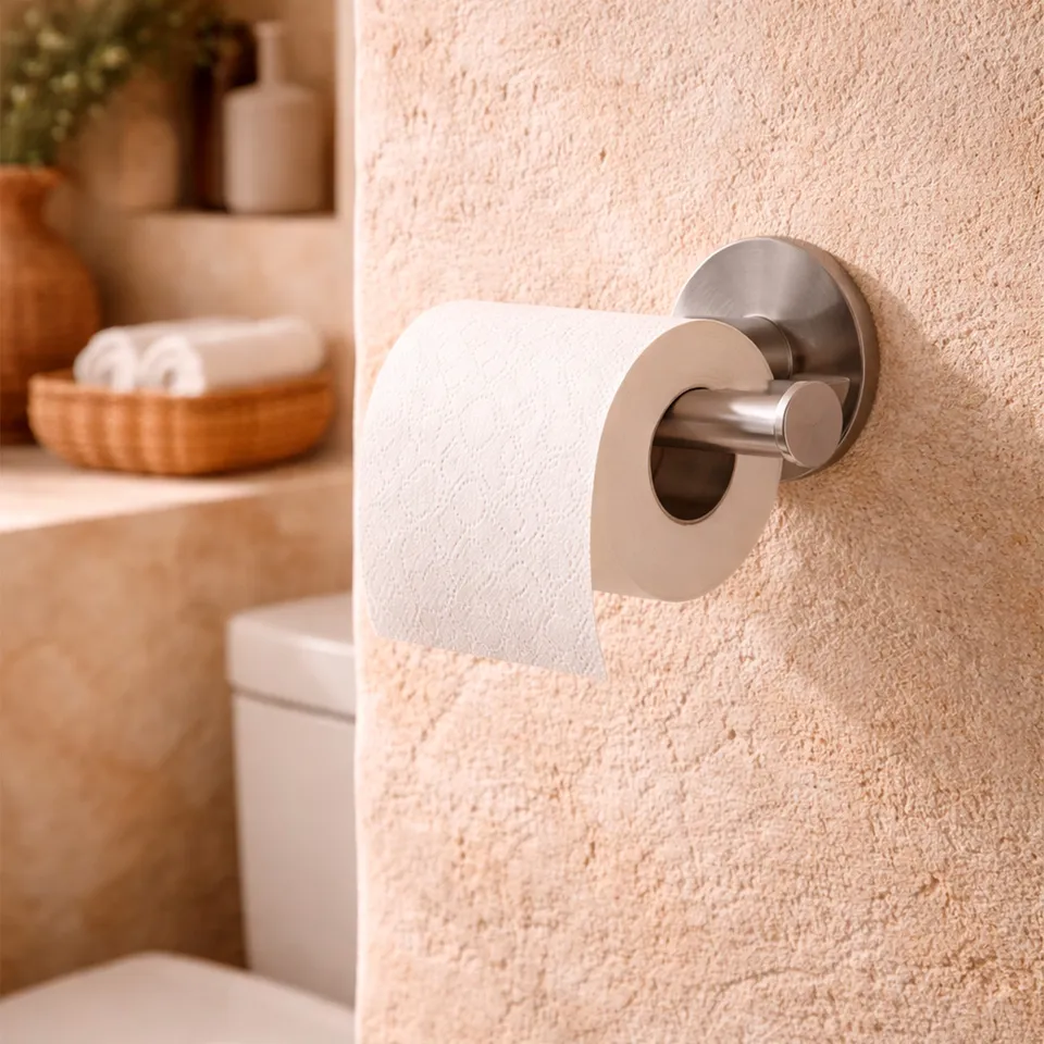 Sined Levante Porta Rotolo Carta Igienica Inox Satinato