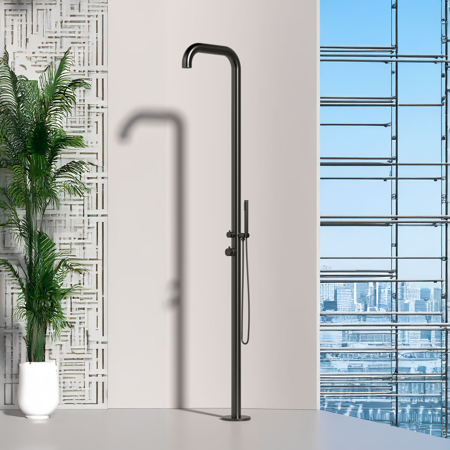 Sined Chia Canna Fucile Doccia da Esterno 230 cm
