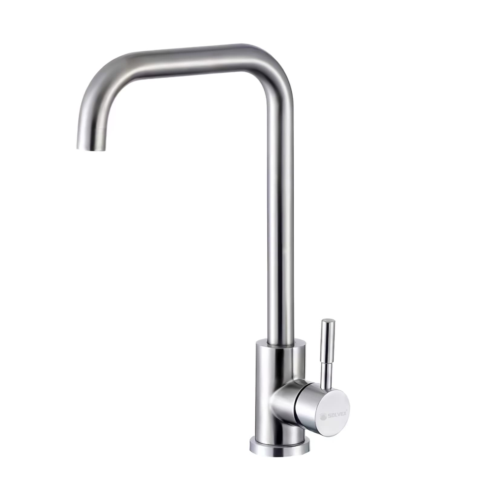 Solvex SP-10021 miscelatore cucina nichel spazzolato acciaio inox