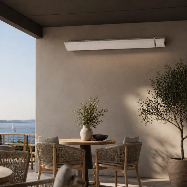 Sined Calore Bianco 2400 stufa infrarossi 2400W bianca IP65