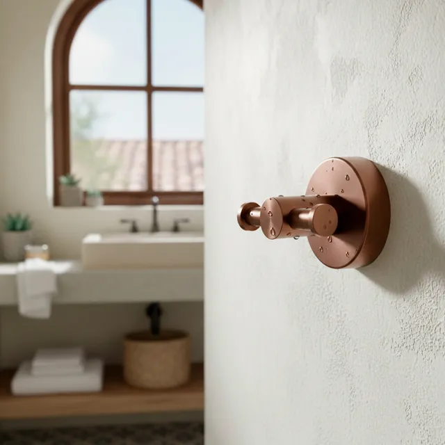 Sined Levante gancio doppio oro rosa inox