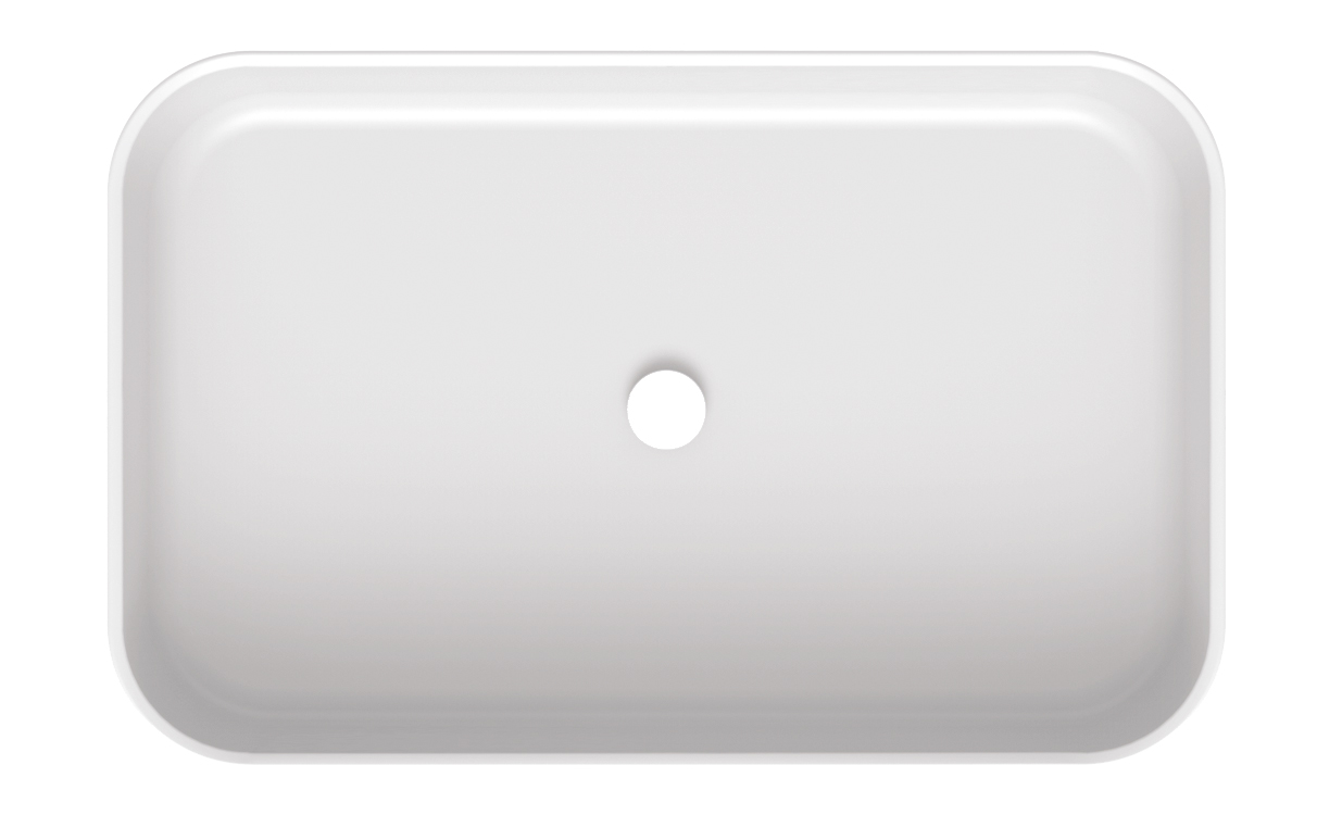 Scarabeo Mizu 70 lavabo 70x45 ceramica senza foro scarico