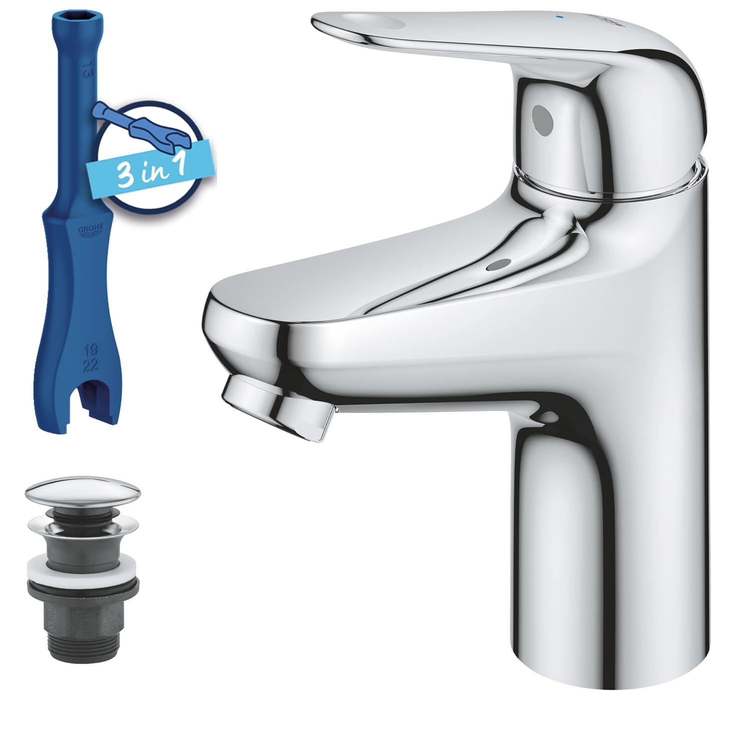 GROHE Swift 20617001 miscelatore lavabo XS cromo