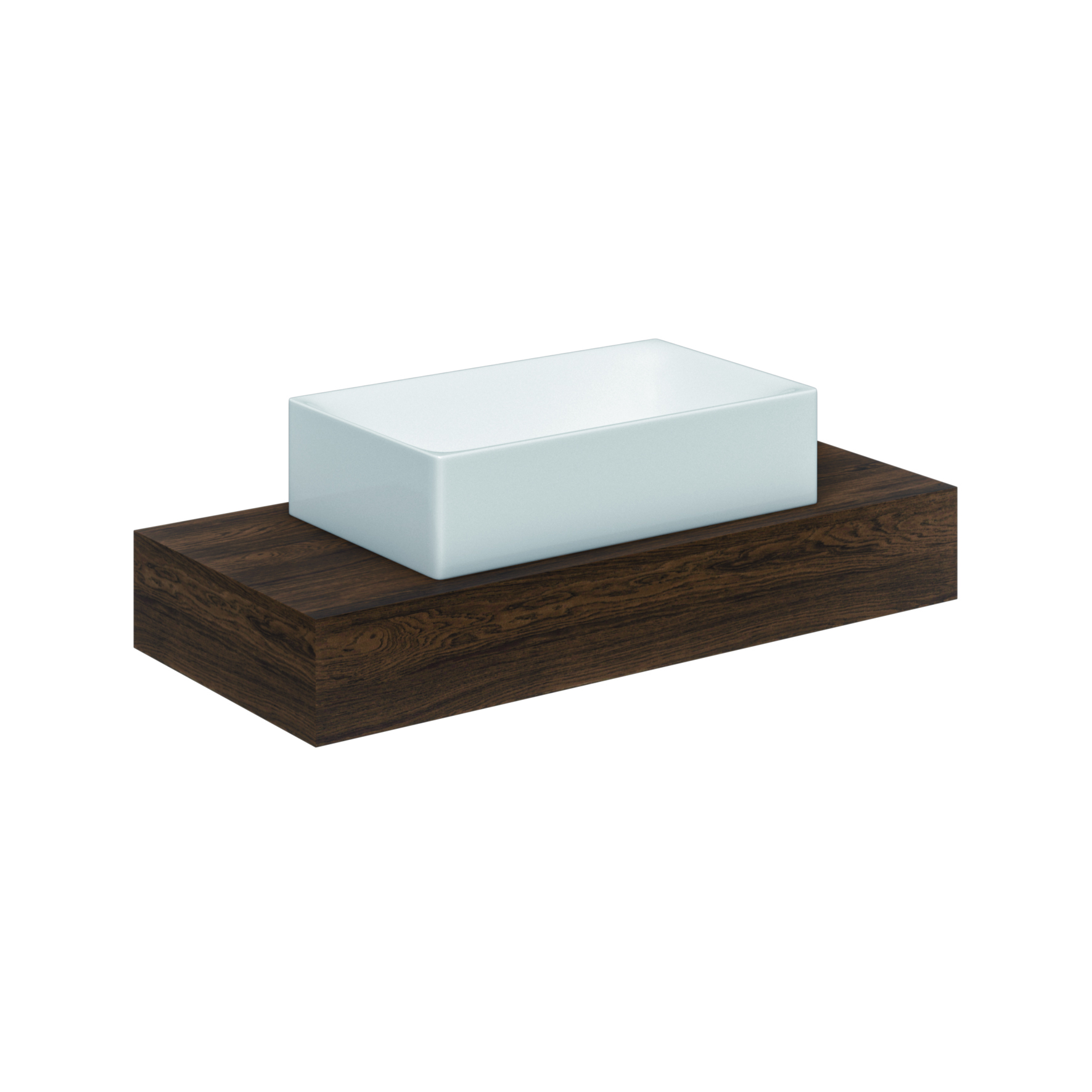 Scarabeo Skinny 60x36 lavabo sospeso bianco ceramica