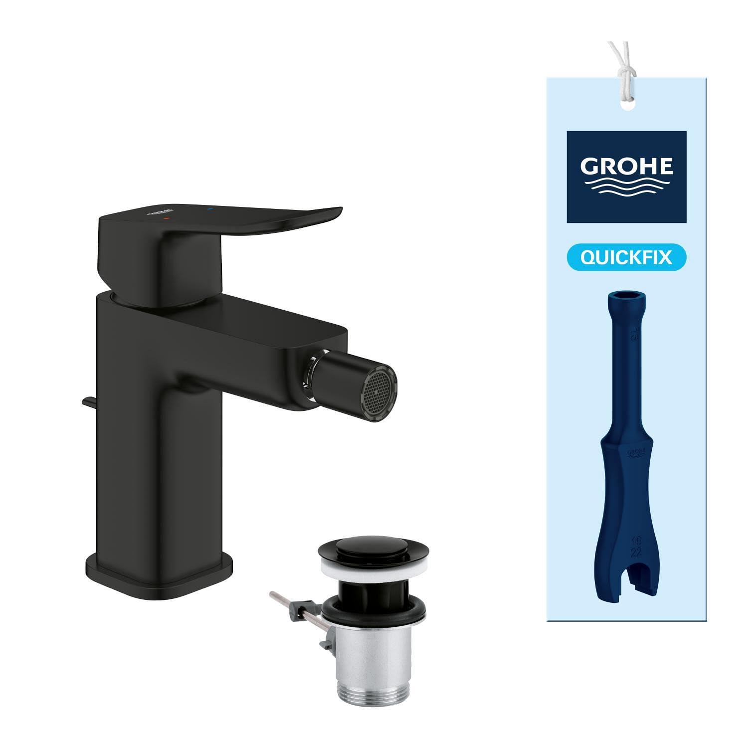 Grohe Dice 1018772430 rubinetto bidet nero opaco S