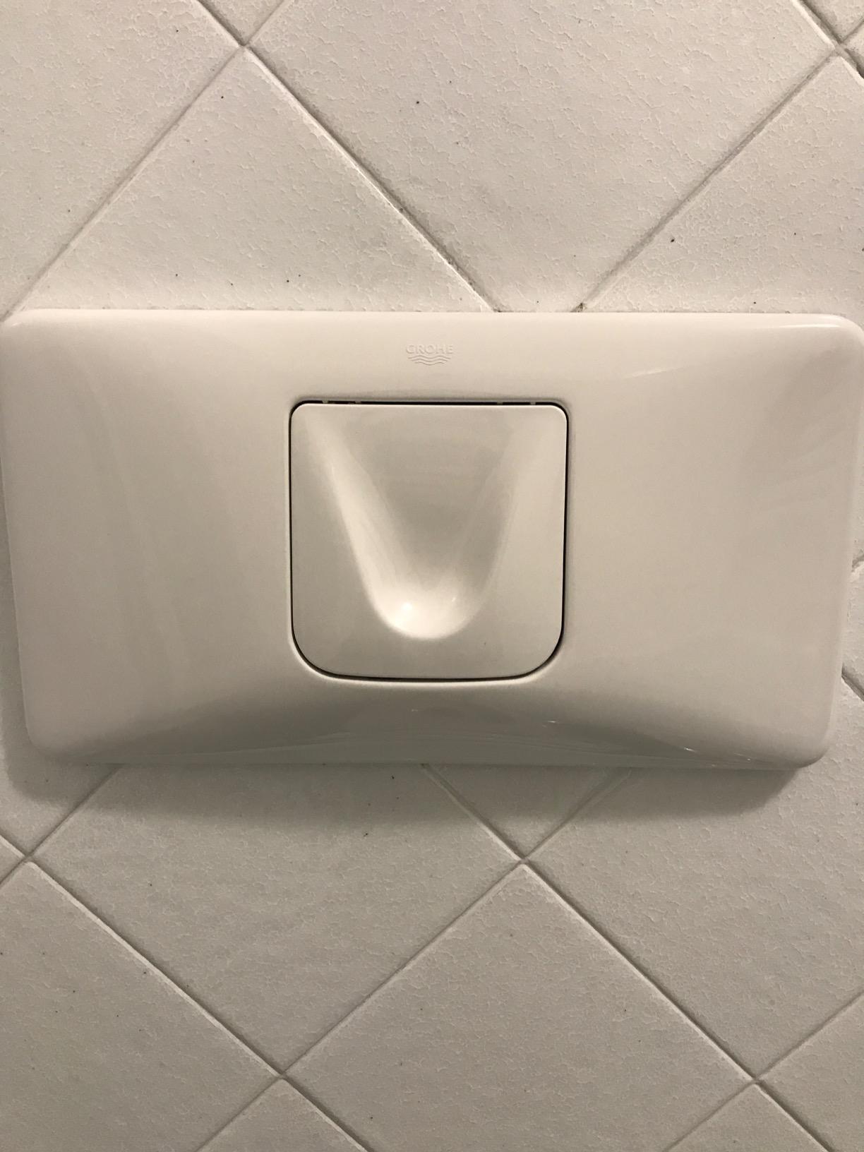 GROHE 37054SH0 Piastra Azionamento WC Bianco 330 mm