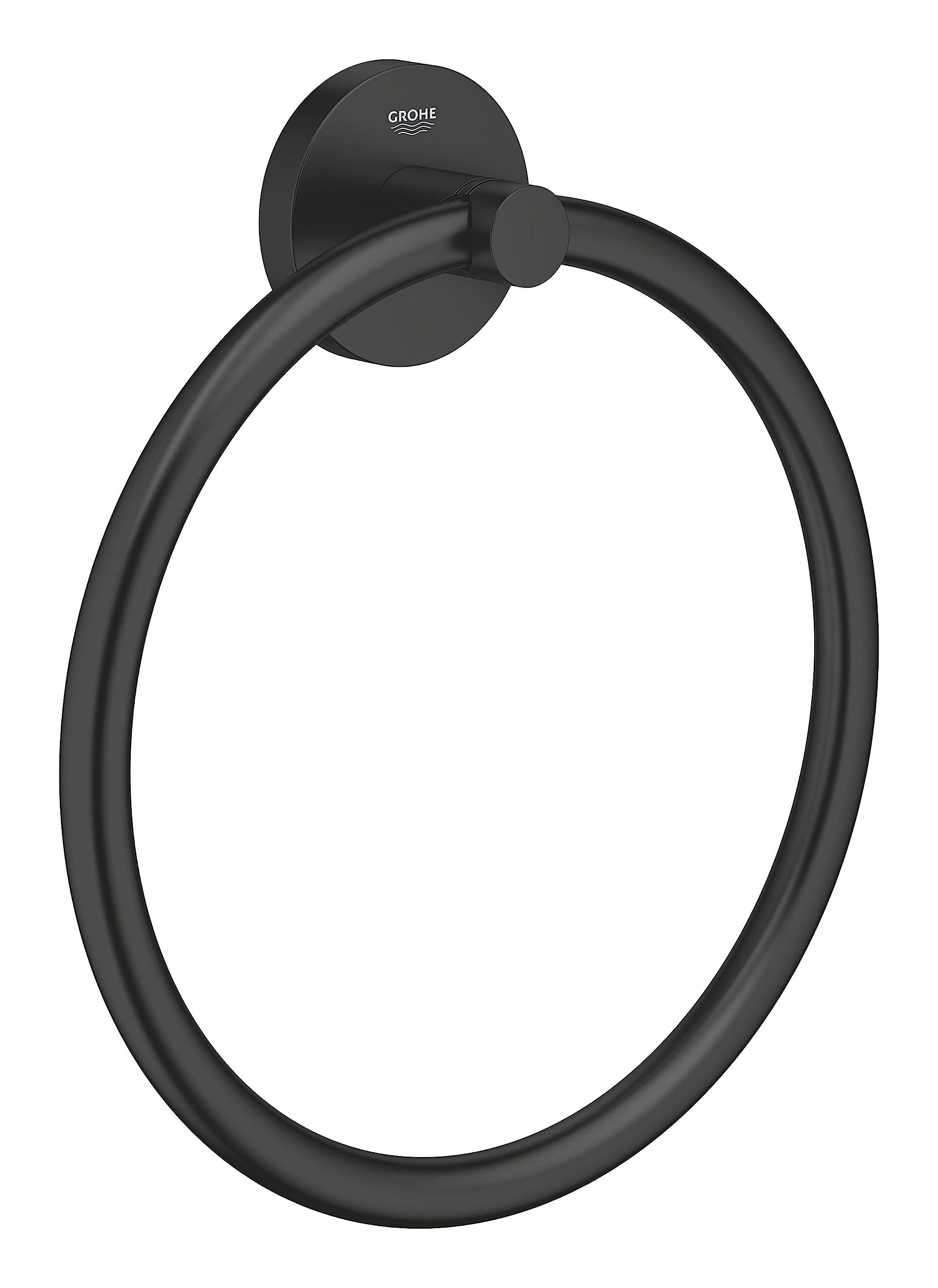 Grohe Start QuickFix 411742430 anello portasciugamani nero 200 mm