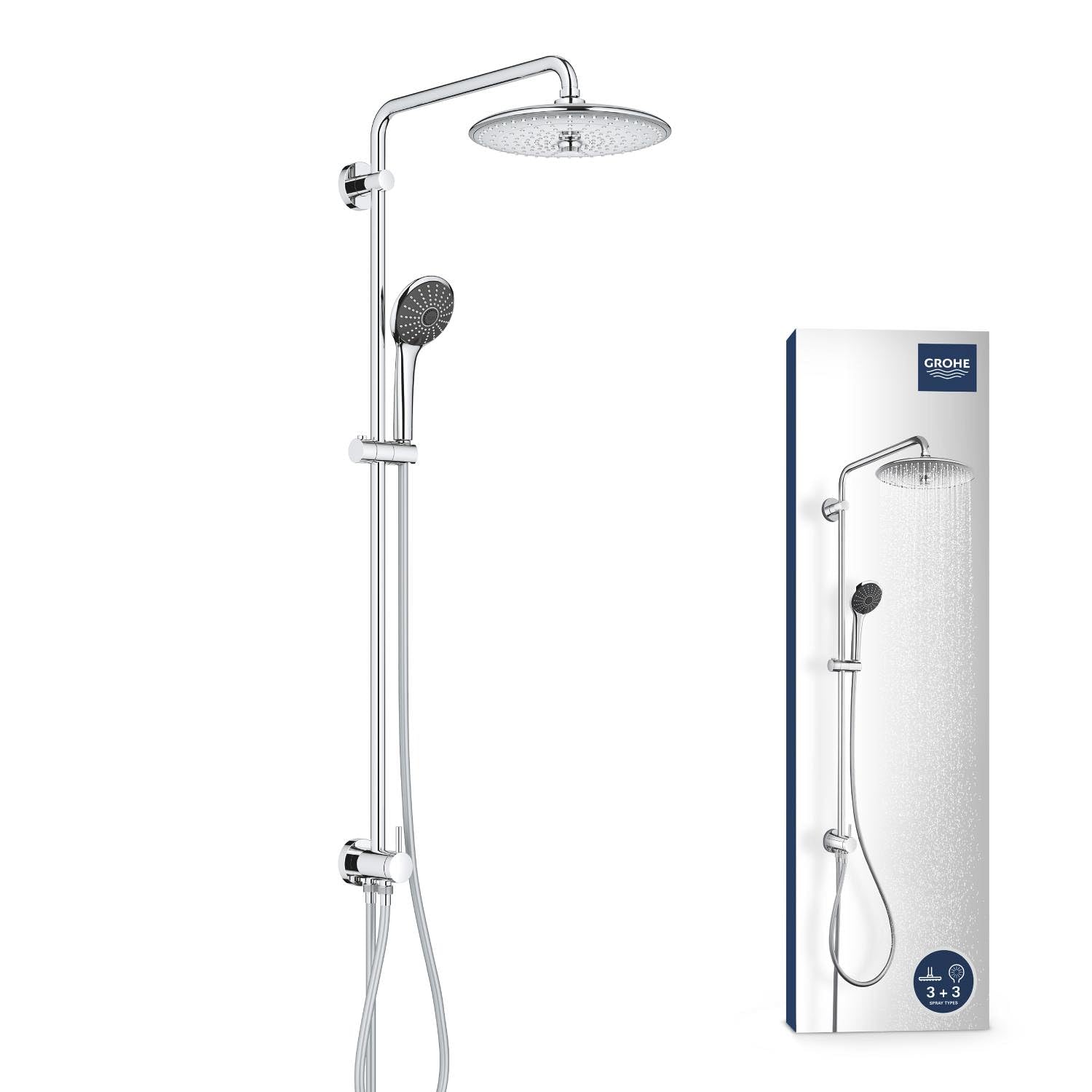 Grohe Vitalio 260 27684001 Colonna Doccia Monocomando EcoJoy