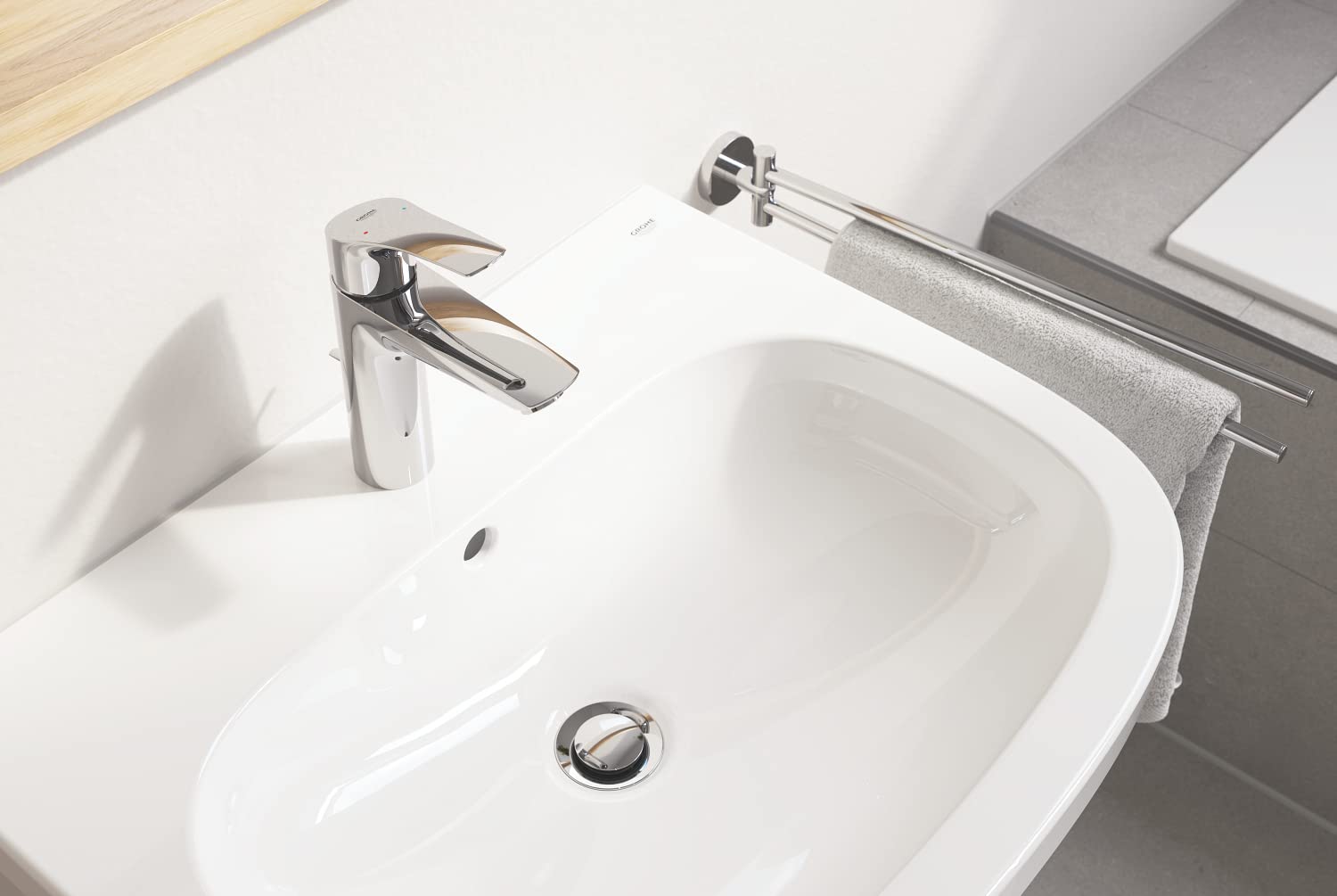 GROHE Start 41183000 Portasciugamani Cromo 439 mm Metallo