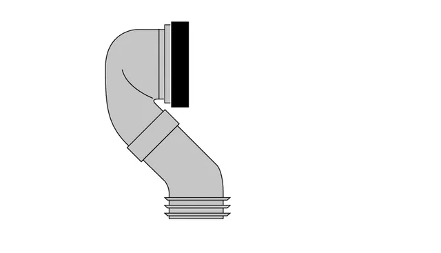 Scarabeo Tech curva tecnica scarico wc
