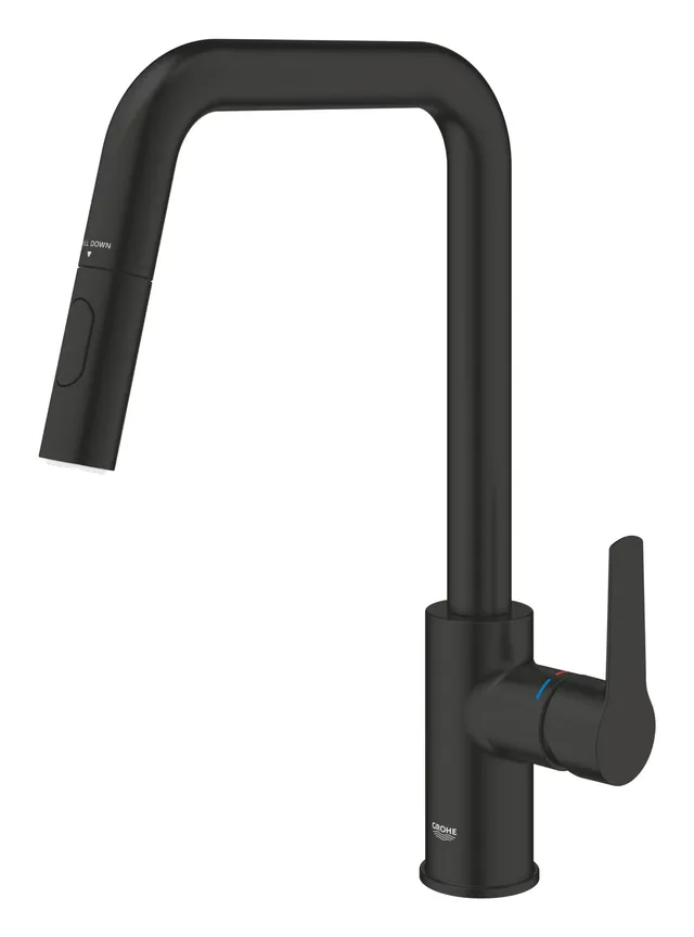 Grohe Start 306312430 miscelatore cucina nero opaco estraibile