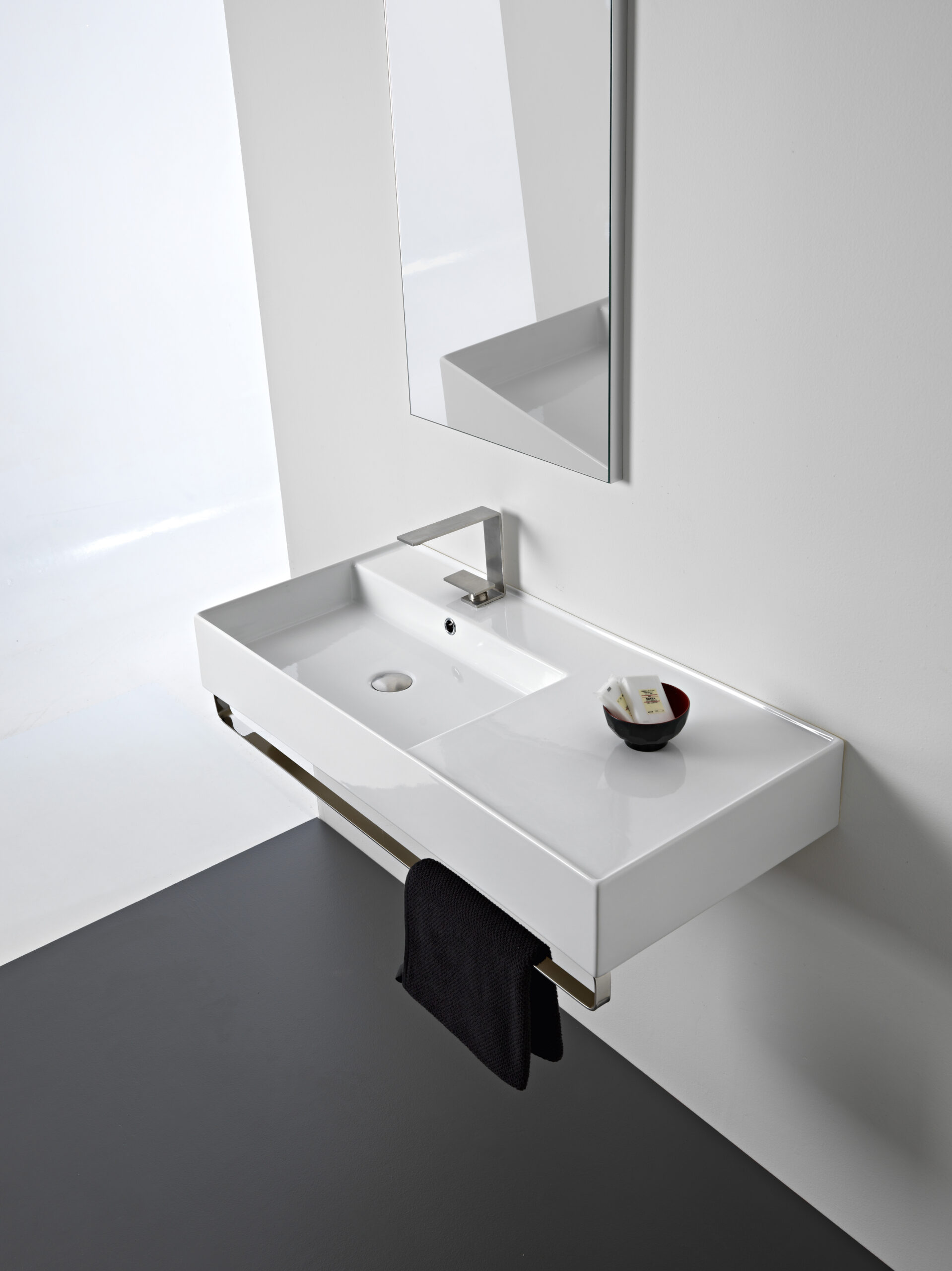 Scarabeo Teorema 2.0 100 Shelf DX lavabo 101x46