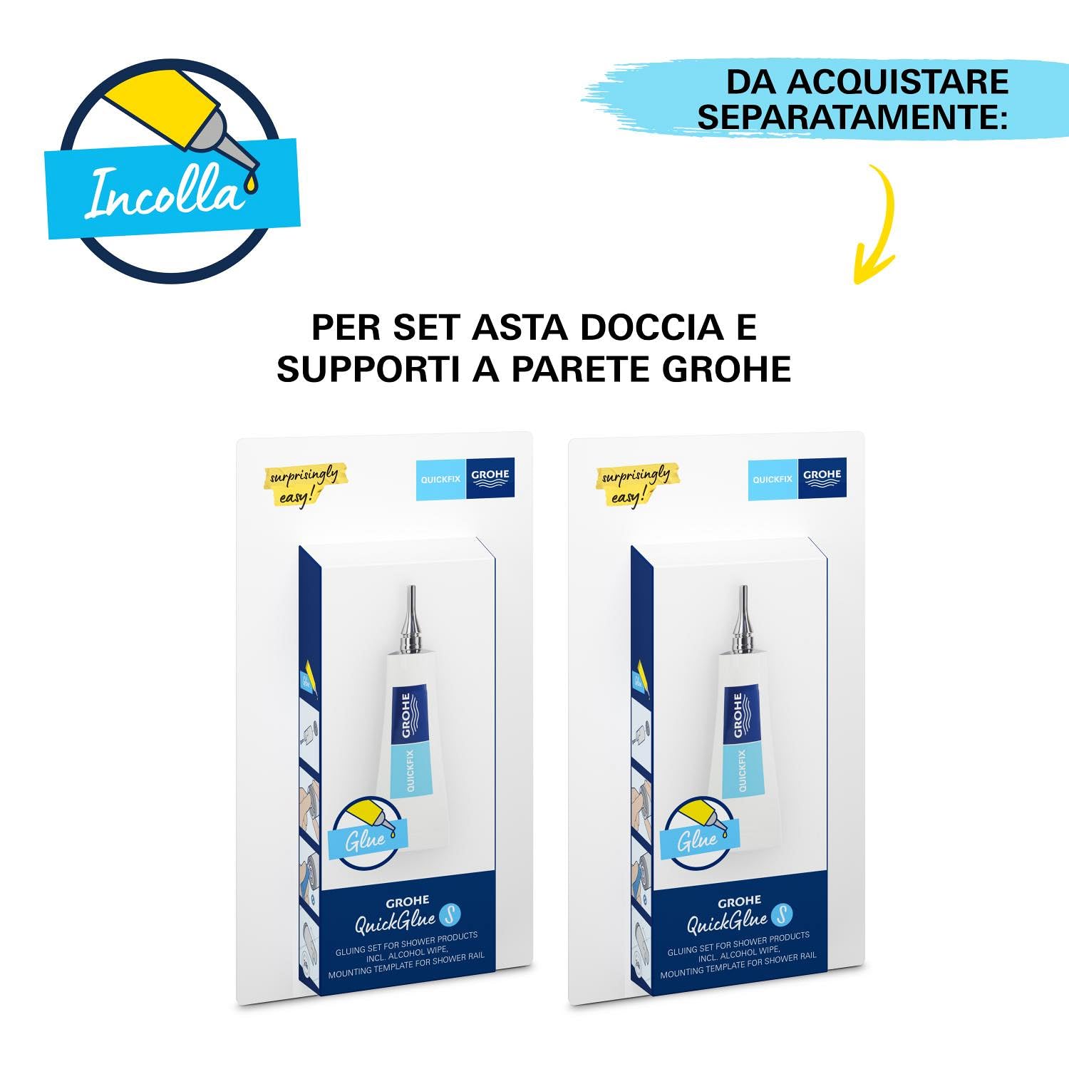 Grohe Precision Trend 34237003 Set Doccia 60 cm Cromo