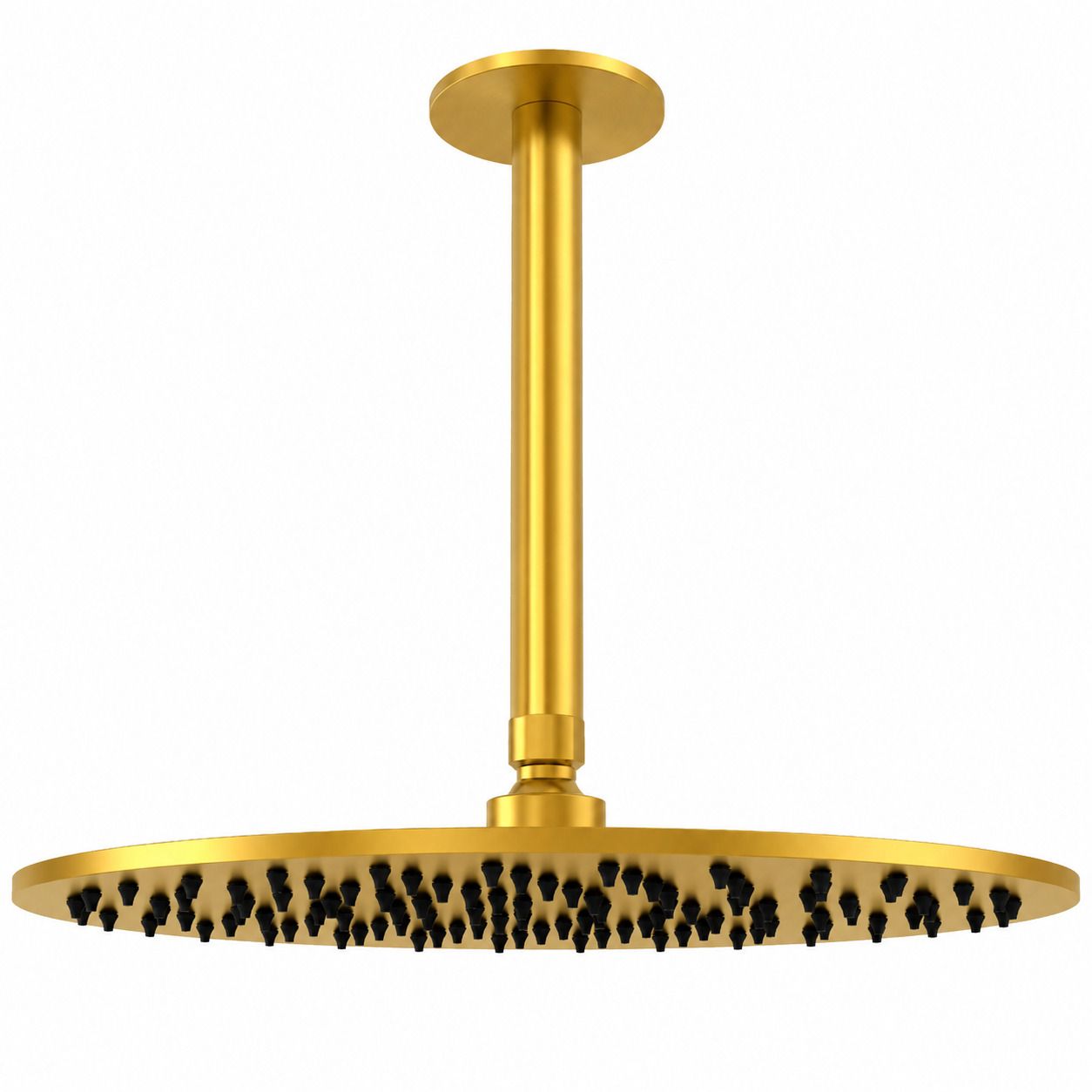Sined Levante kit soffione doccia 30 cm oro inox