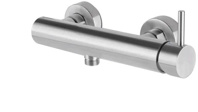 Tubico Nilo miscelatore doccia esterno inox