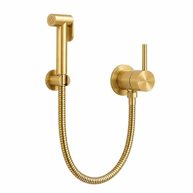 Sined SET-DOCCINO-FLESSIBILE-SHATTAF-ORO set doccino oro inox