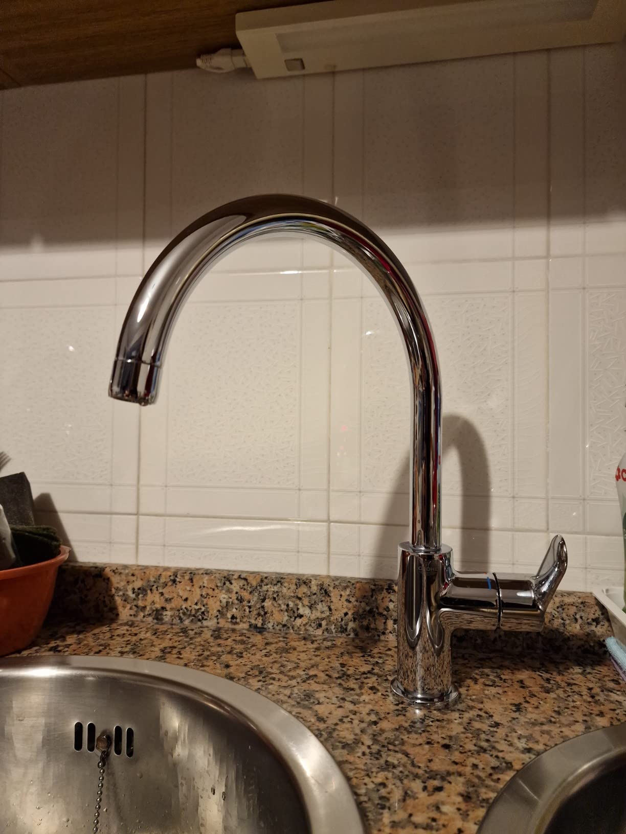 GROHE BauEdge 31367000 Miscelatore Cucina Bocca Alta