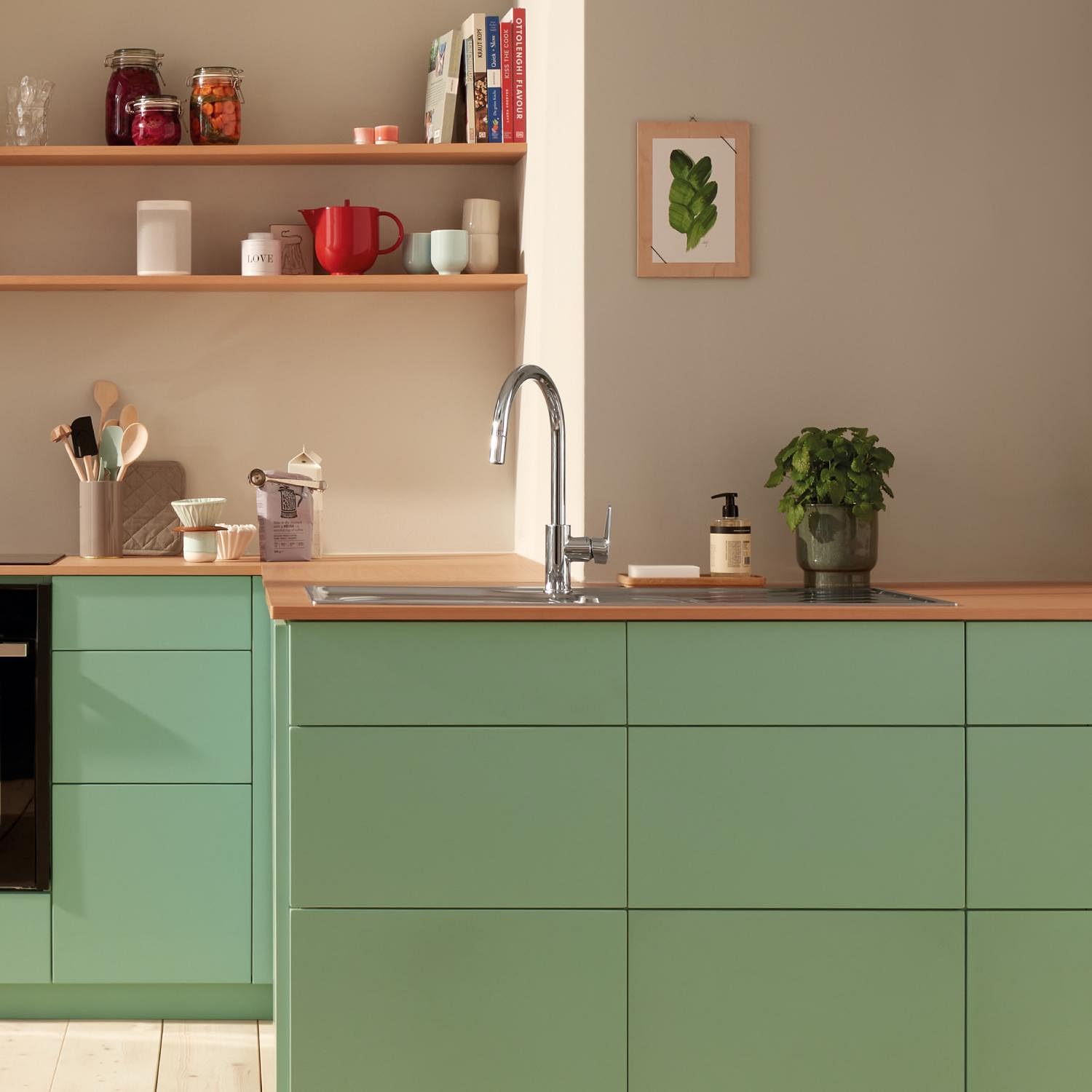GROHE Start Edge 30551000 miscelatore cucina estraibile