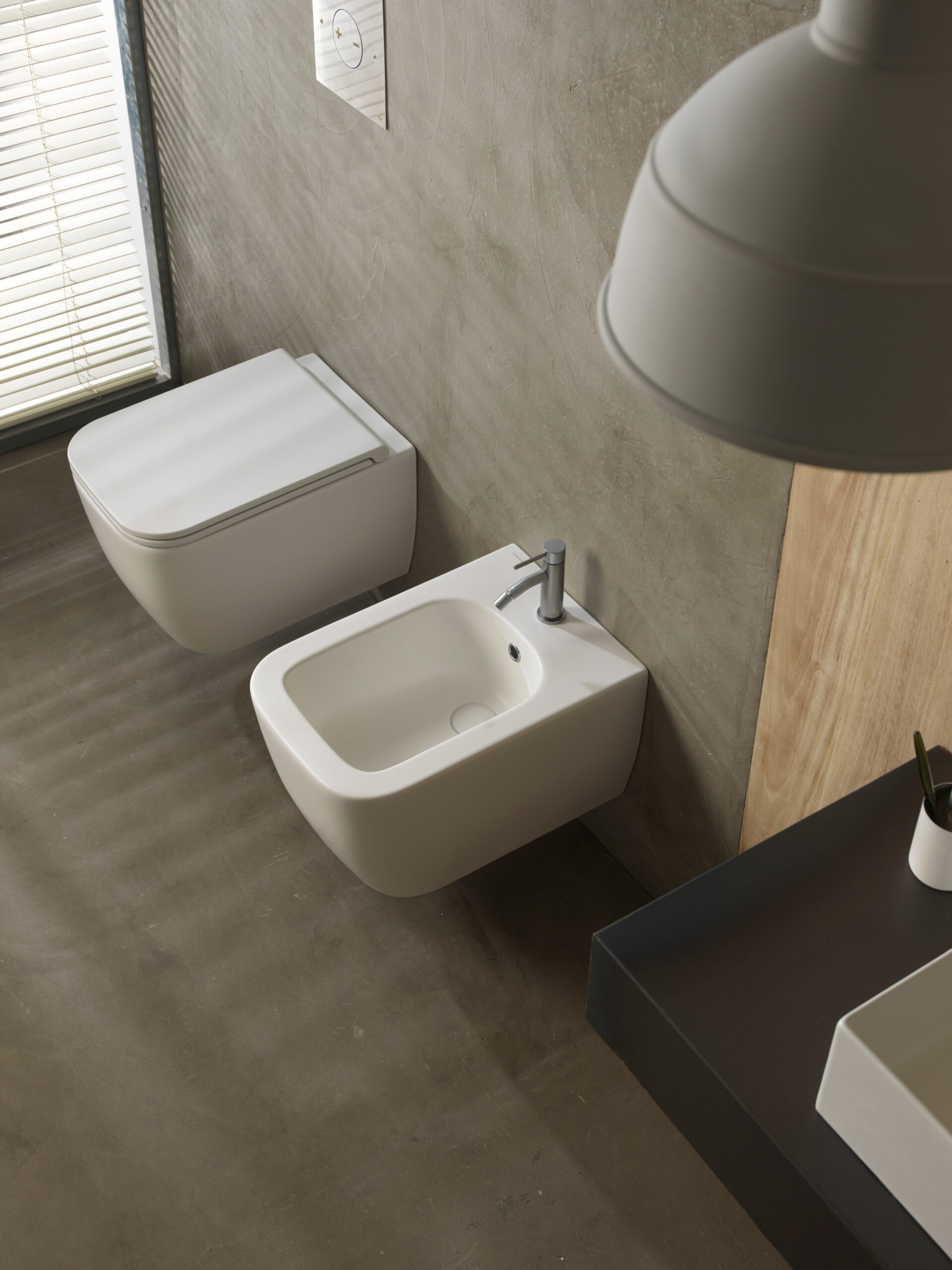 Scarabeo Teorema 2.0 Clean Flush vaso sospeso 36x52 cm