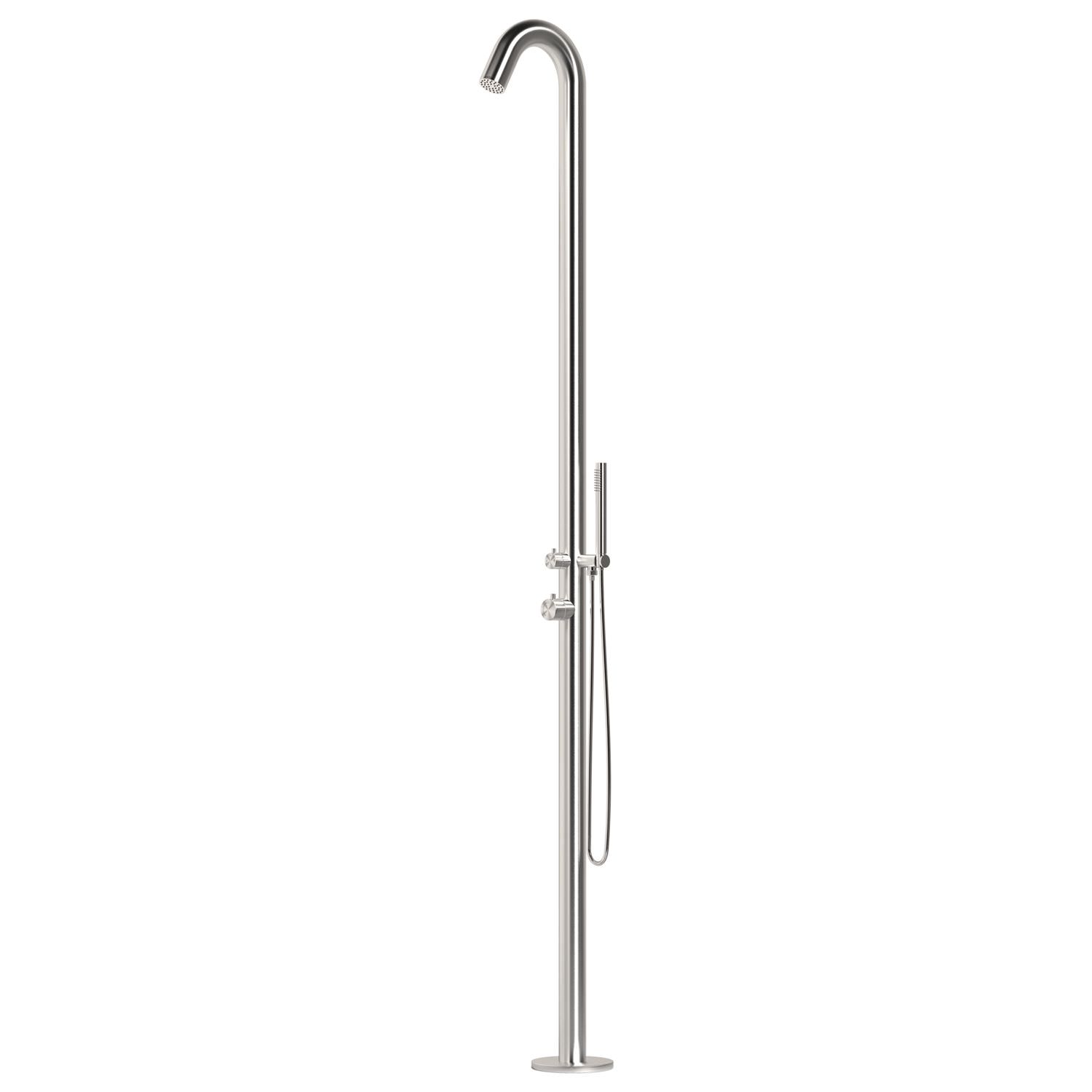 Sined Alghero Doccia Esterna Inox con Doccetta