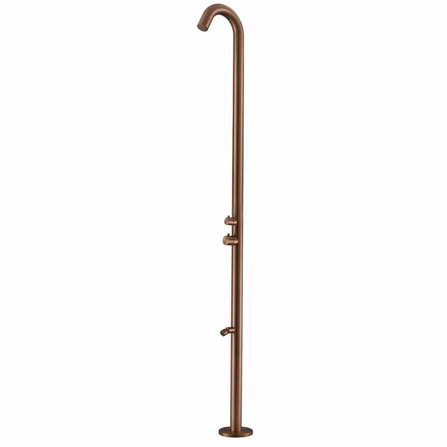 Sined Quartu doccia da esterno oro rosa 228 cm