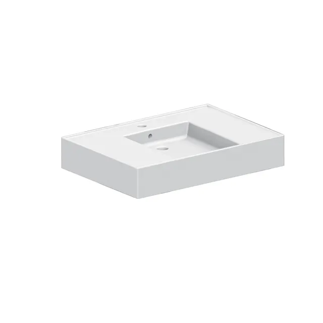 Scarabeo Teorema 2.0 Plus 80 lavabo doppia mensola ceramica