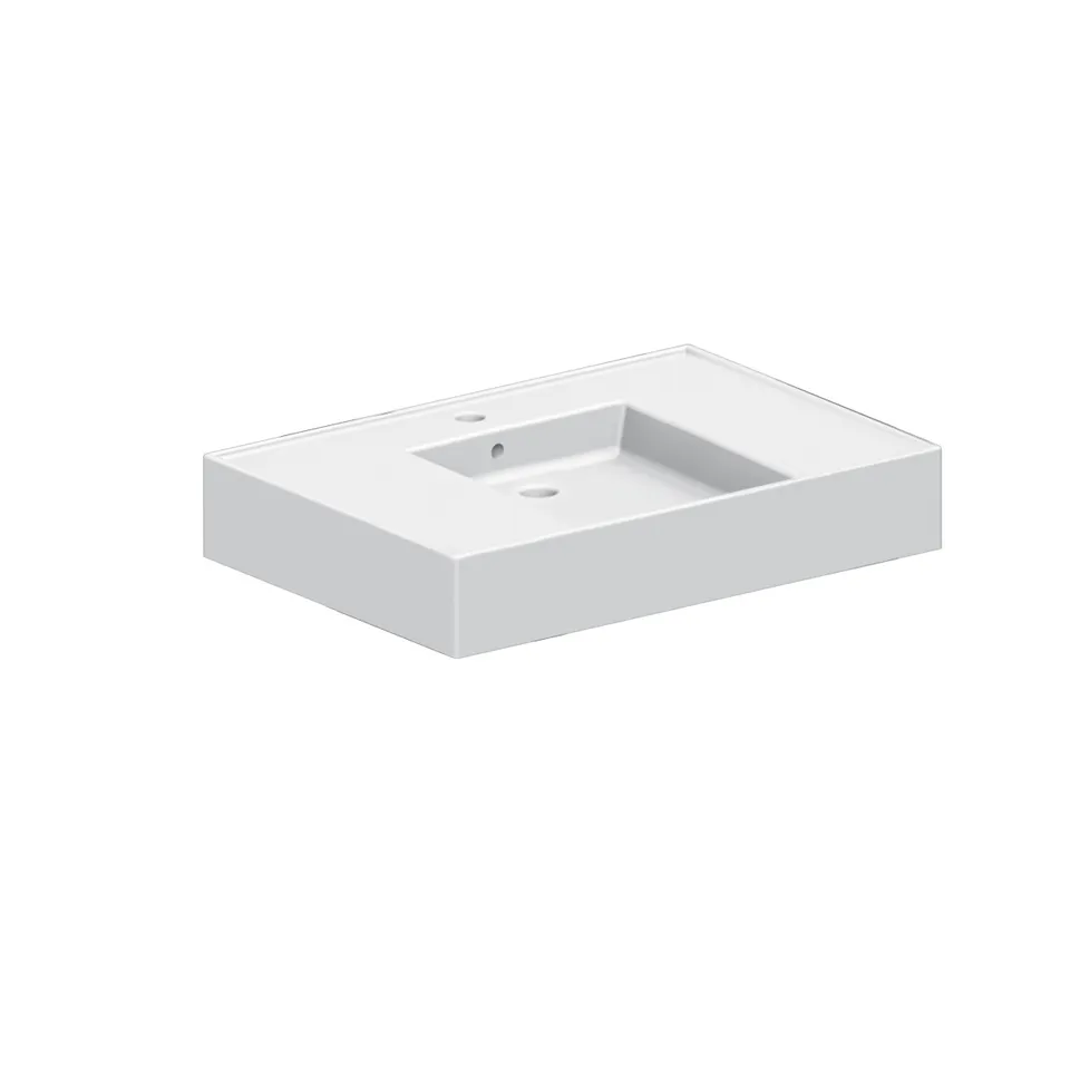 Scarabeo Teorema 2.0 Plus 80 lavabo doppia mensola ceramica