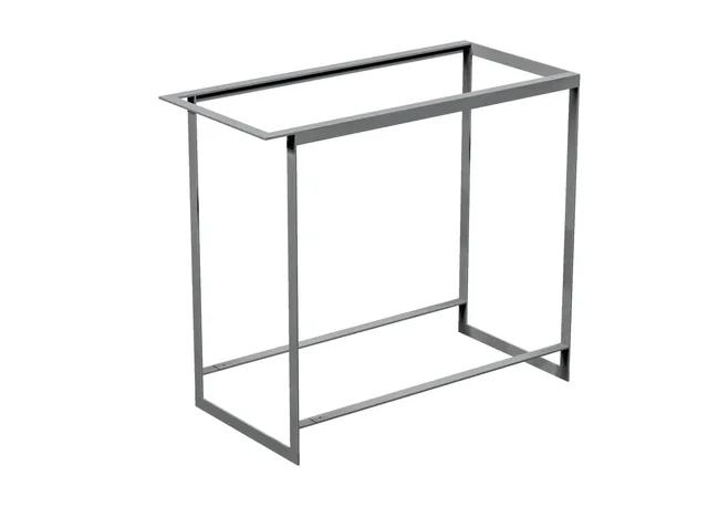 Scarabeo Solid 80 consolle a terra per lavabo bianca