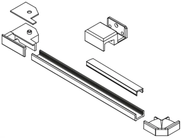 Vismaravetro 8000 Kit SMF Va-Ca-Da SX ricambio satinato