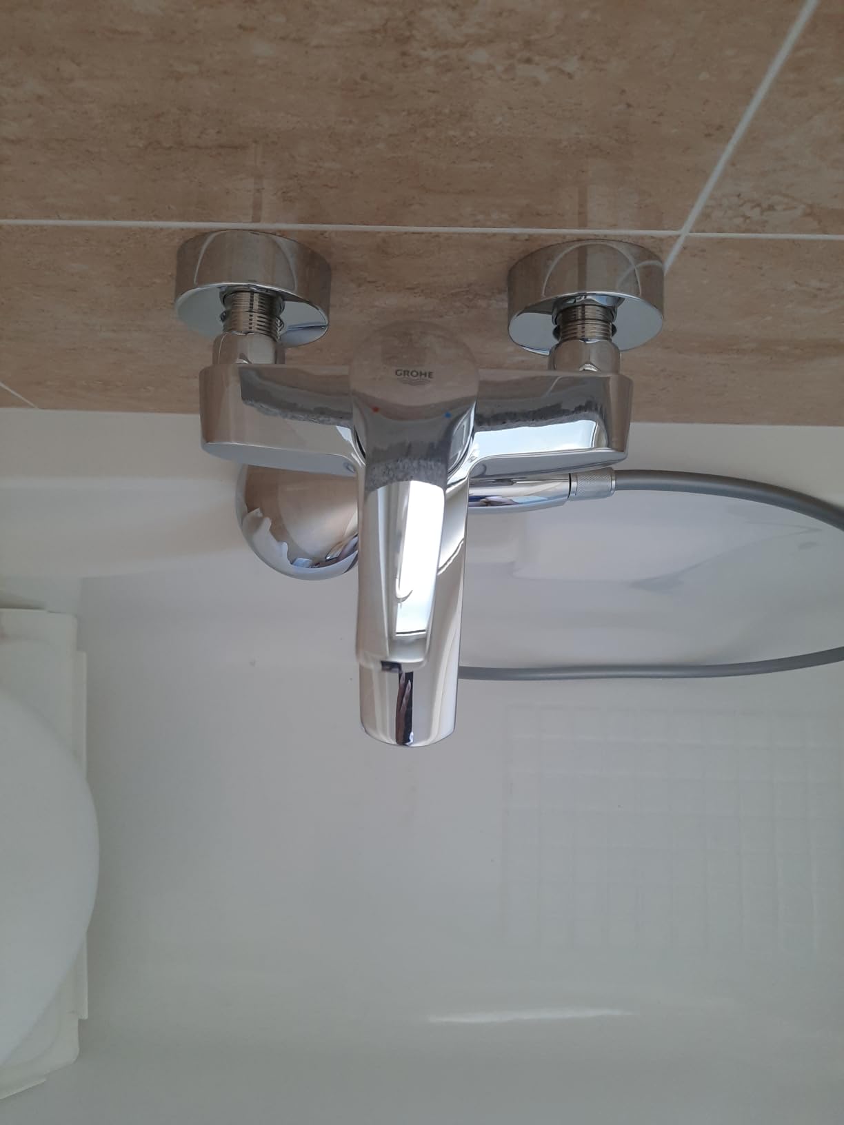 GROHE Start 25283002 miscelatore vasca-doccia esterno con doccetta