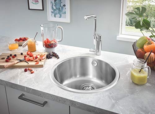 GROHE K200 lavello cucina con gocciolatoio inox