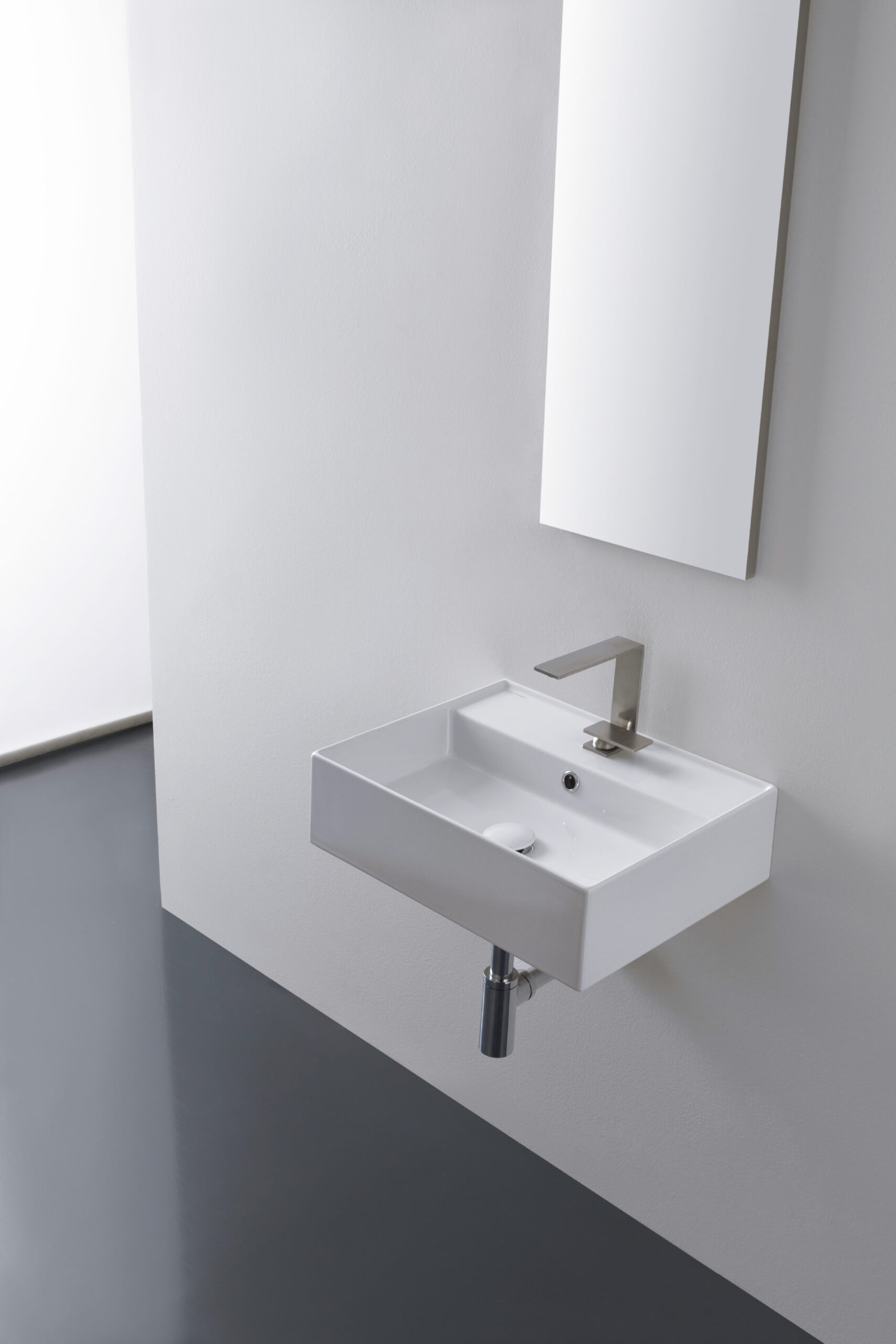 Scarabeo Teorema 2.0 50 lavabo 50 cm bianco