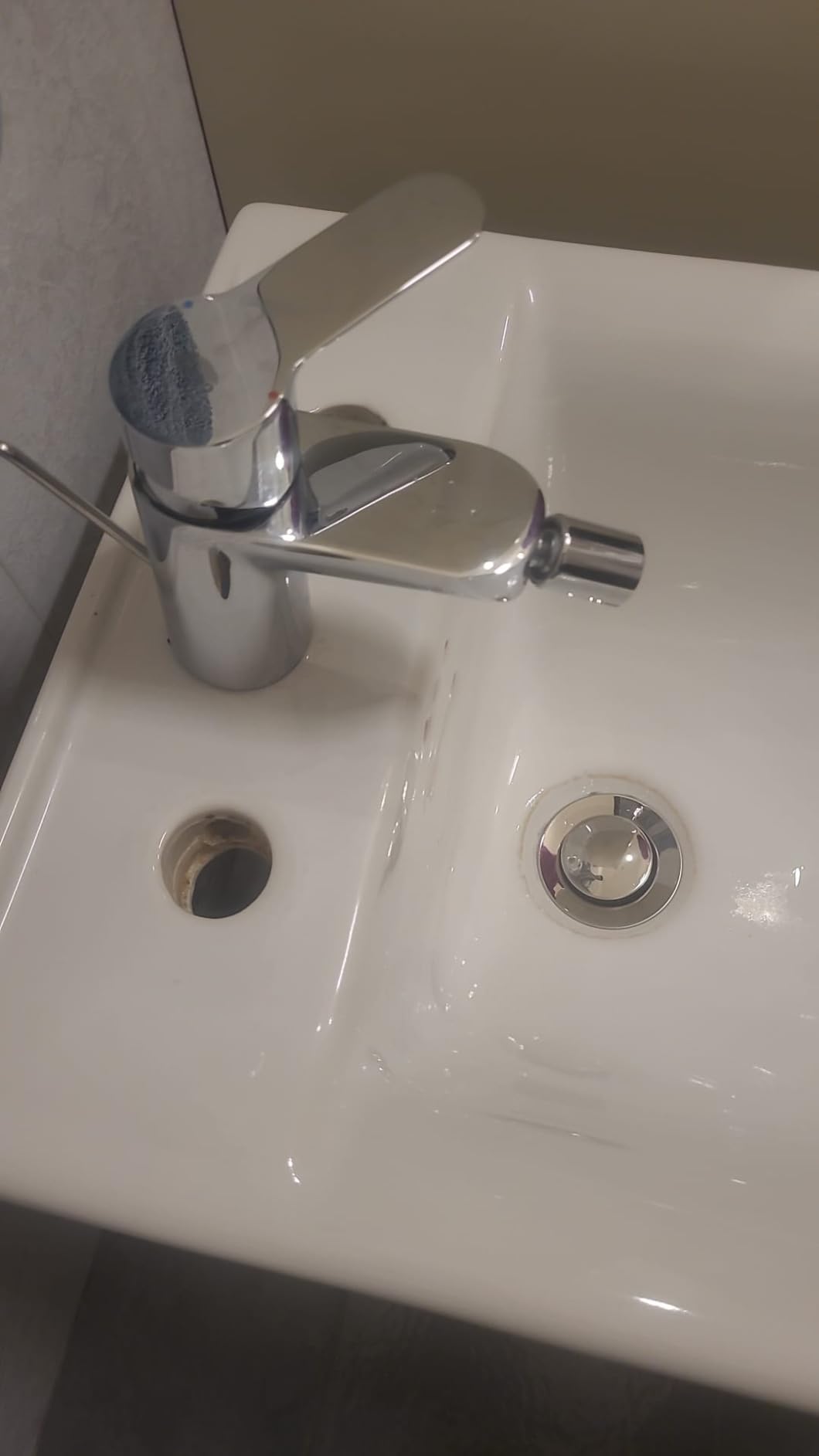 GROHE BauEdge 23331000 miscelatore bidet cromo scarico saltarello