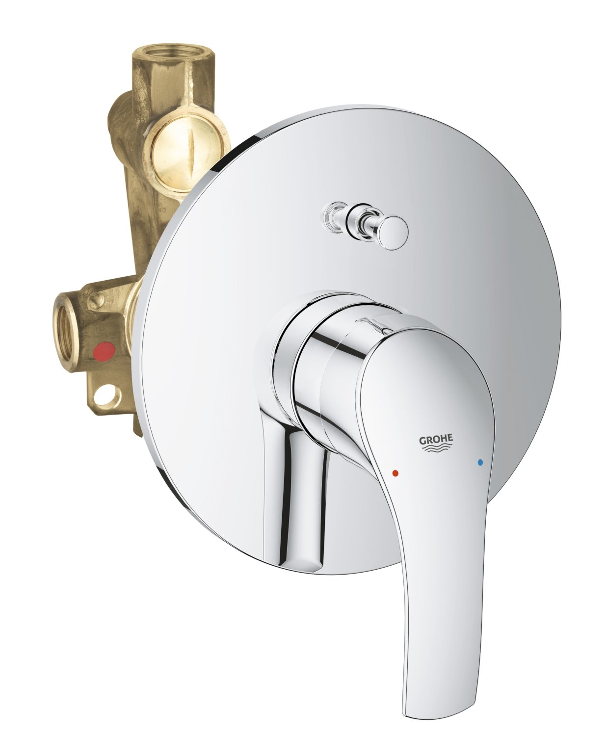 Grohe Eurosmart 33300002 Miscelatore Vasca Doccia Esterno cromo