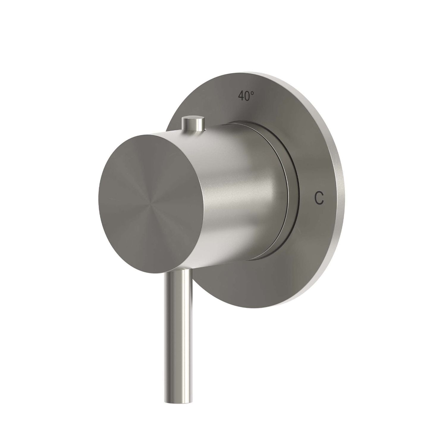 Sined Levante miscelatore doccia a muro termostatico inox