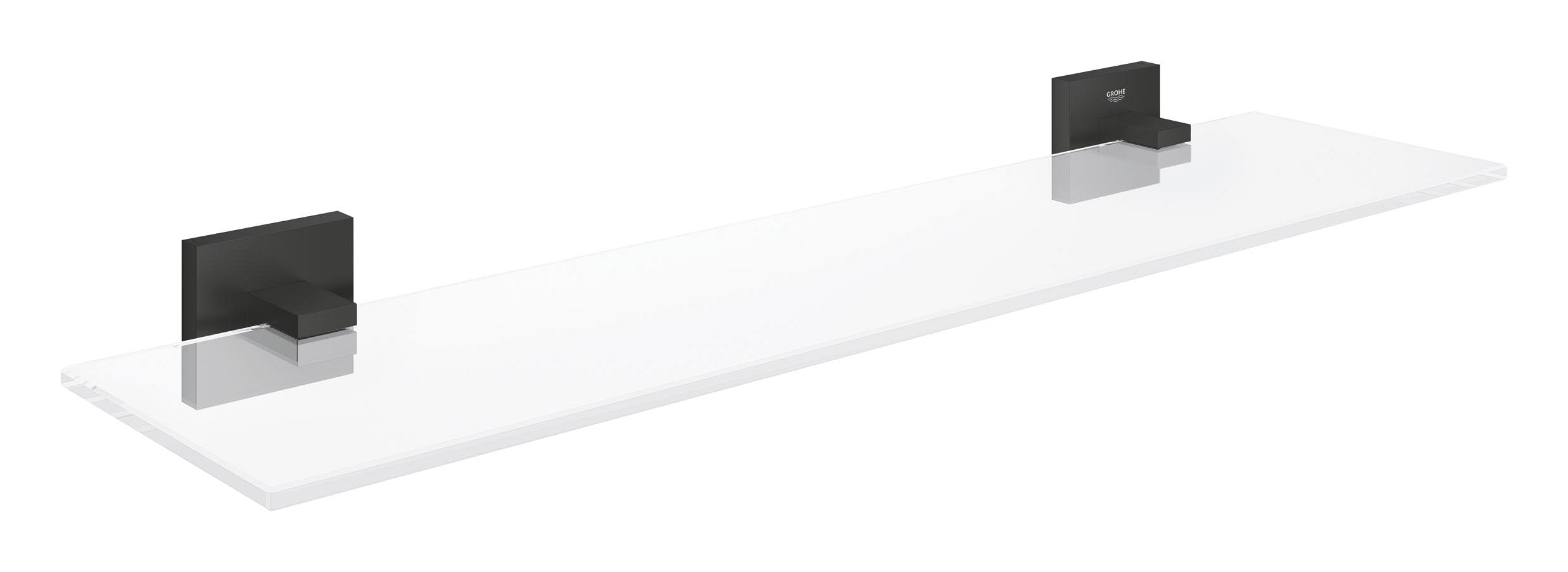 Grohe Start Cube 41109000 Mensola Vetro 530 mm Cromata