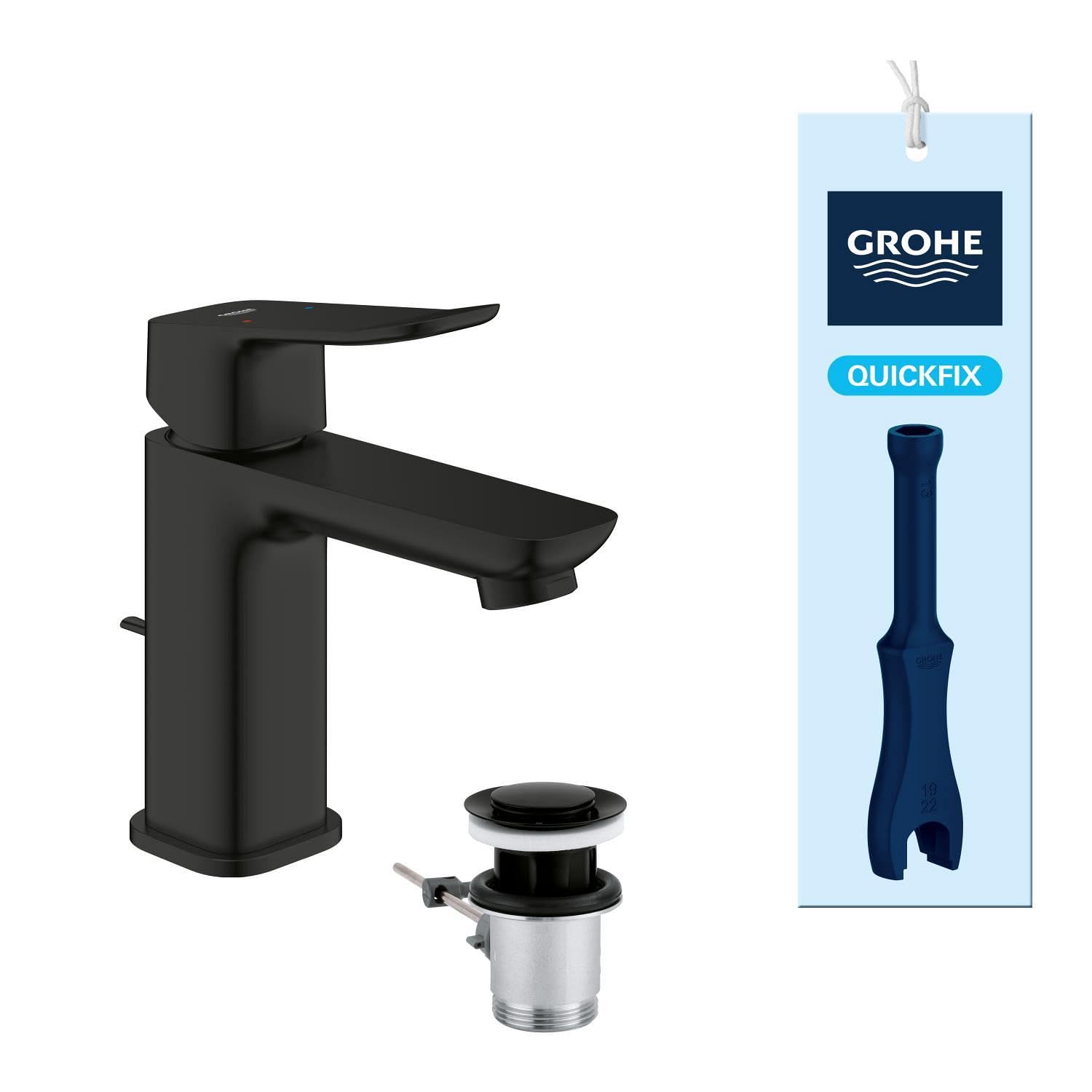 Grohe Dice 1018562430 rubinetto lavabo nero opaco