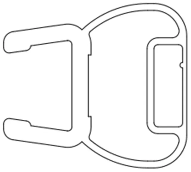 Vismaravetro 7200 Guarnizione magnetica 180° 6mm ricambio
