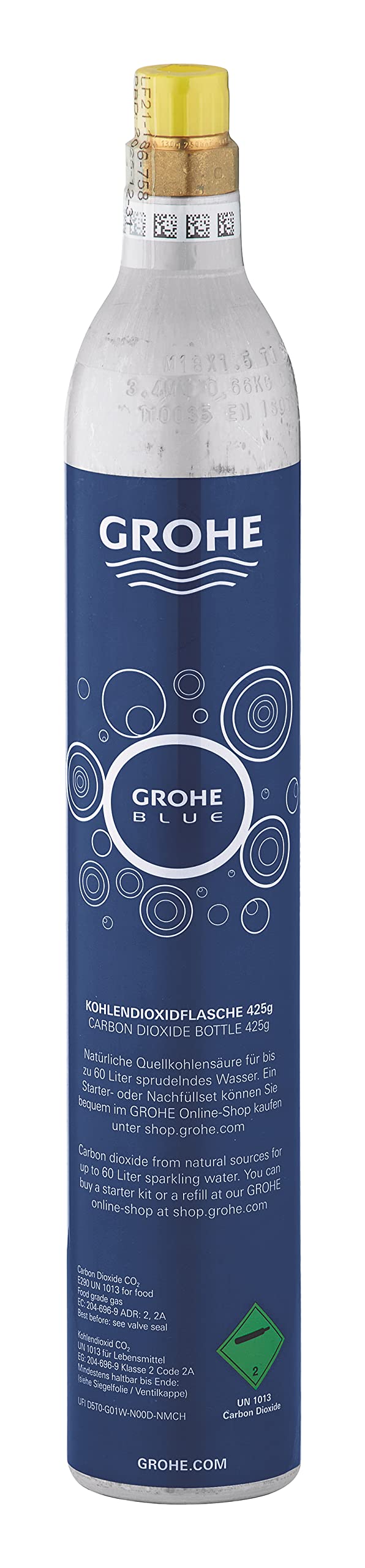 Grohe Blue 40651000 bombola CO2 425 g alimentare