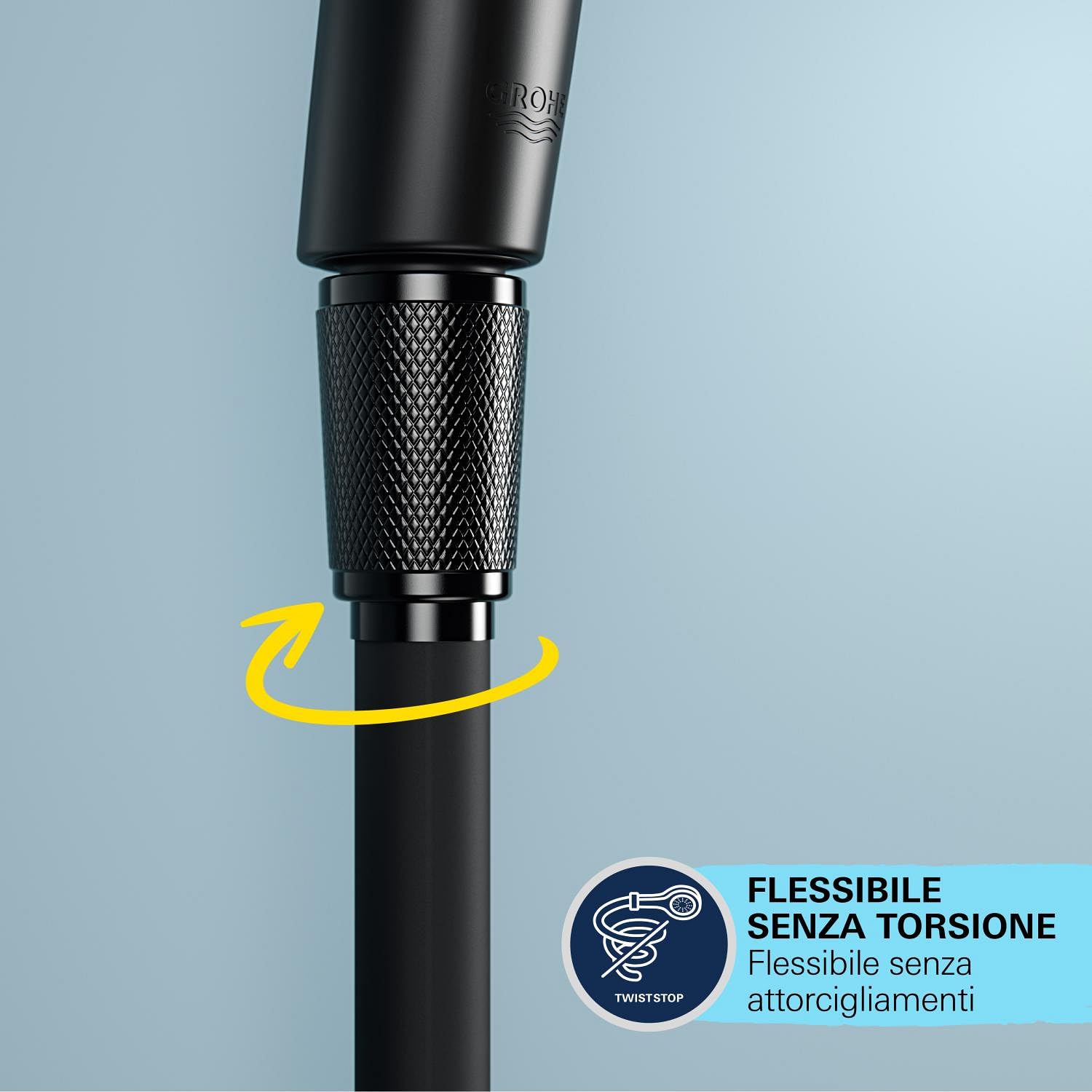 GROHE Vitalio Comfort 250 colonna doccia nero opaco