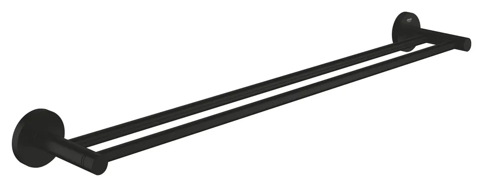 GROHE Start 412032430 portasciugamani doppio nero opaco