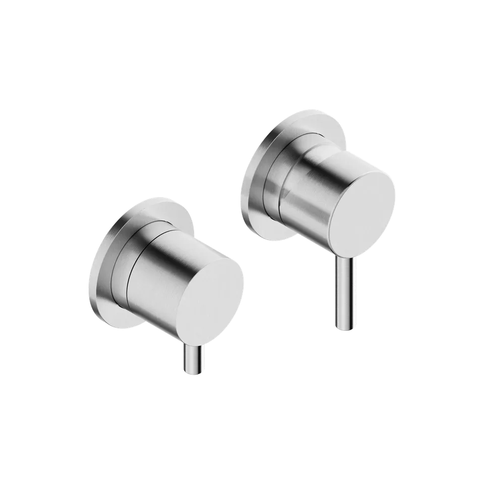Tubico Tevere miscelatore doccia incasso 2 vie inox 316L