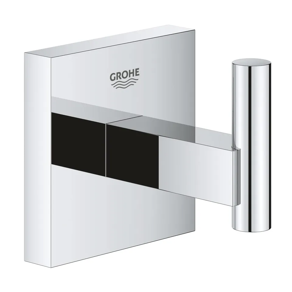 GROHE Start Cube 40961000 gancio bagno cromo fissaggio nascosto