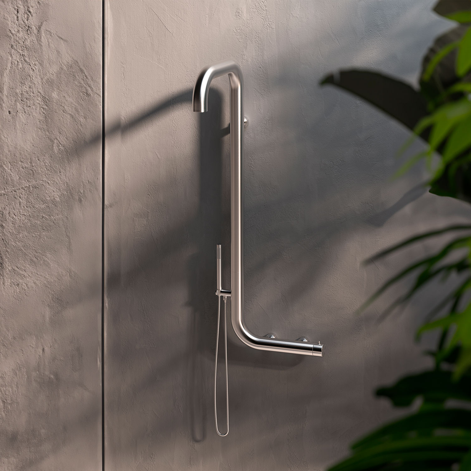 Sined Arborea Inox doccia parete esterno 316L