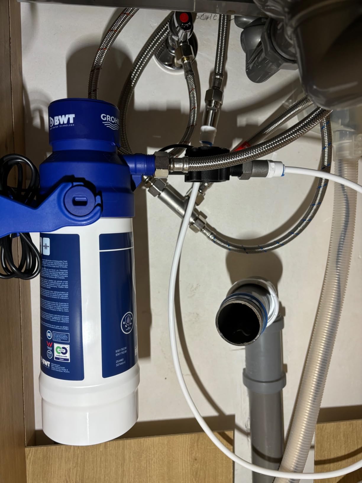 GROHE Blue 40438001 Set Filtro Acqua Taglia S con Contalitri