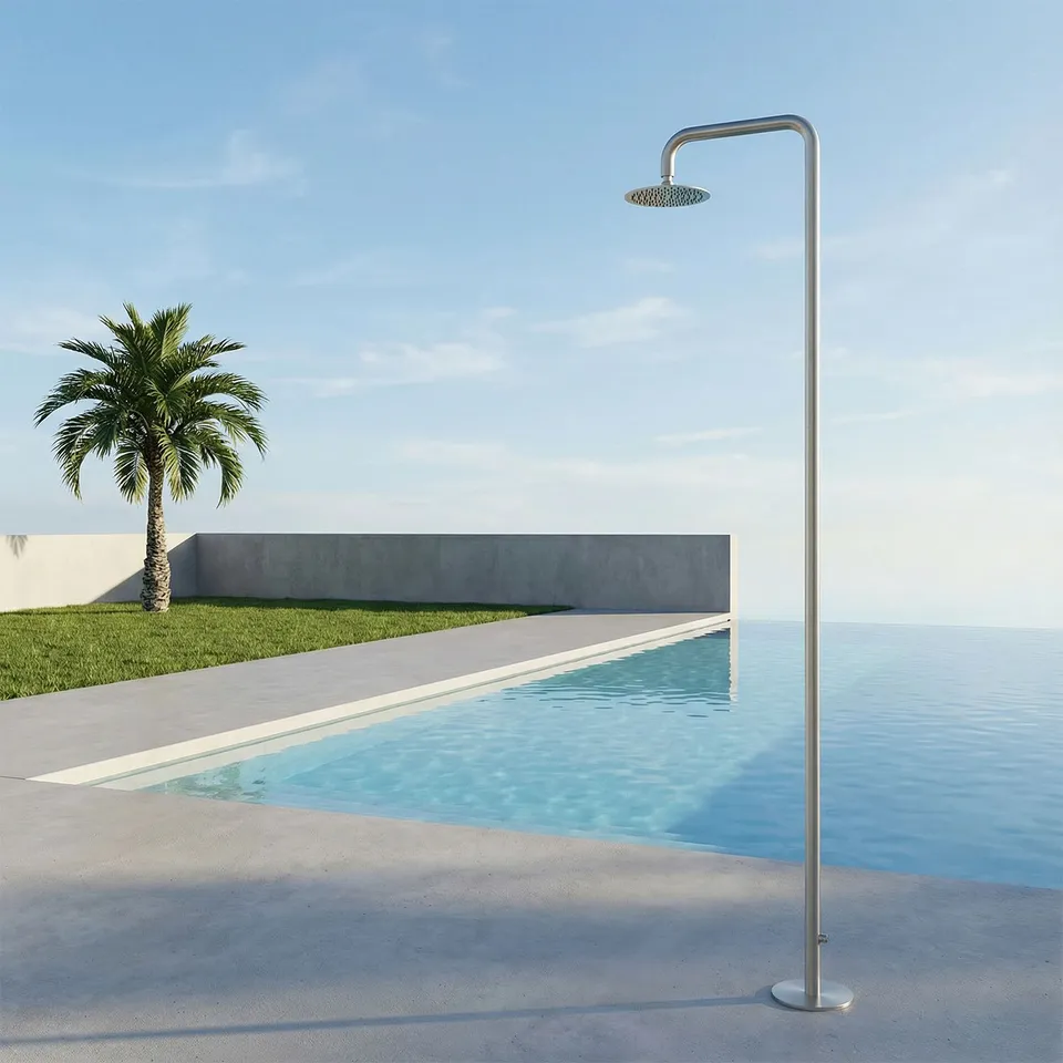 Sined Santadi Inox Doccia da Esterno Acqua Fredda